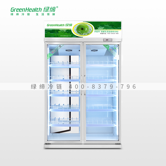 開(kāi)門(mén)前后雙門(mén)冷藏柜