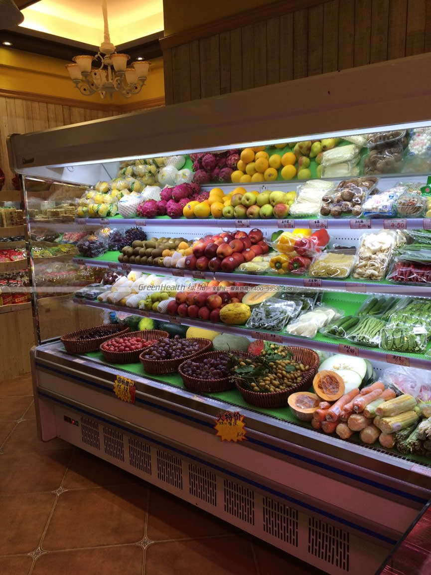 超市風(fēng)幕柜